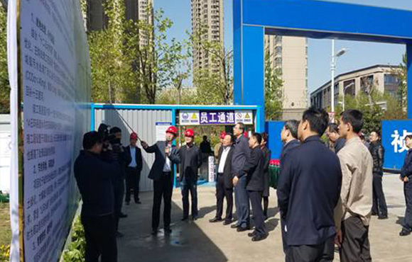 省委书记李锦斌、省长李国英等省辅导调研国祯环保京台高速雨水调蓄工程项目