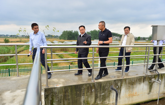 细化行动、凝聚合力，扎实推动环巢湖流域水环境综合治理——省长李国英一行调研长临河镇污水处置厂