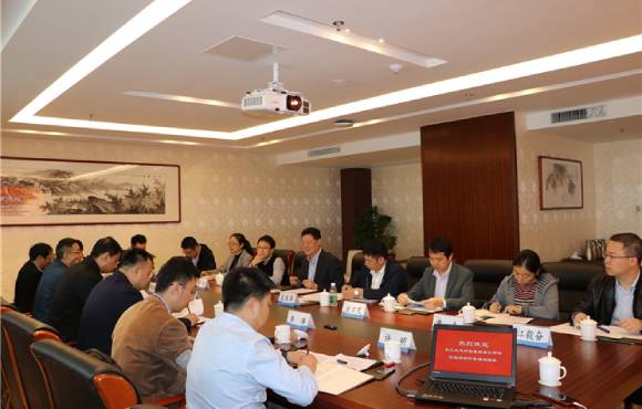 长江环保集团与国祯环保组织发展座谈互换活动