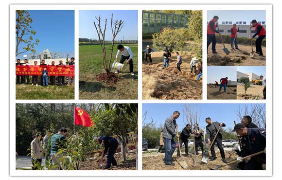 富联官网发展3·12植树系列活动