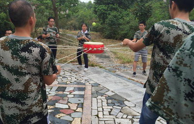 引发幼我潜能，凝聚团队力量——蔡田铺中心厂拓展训练