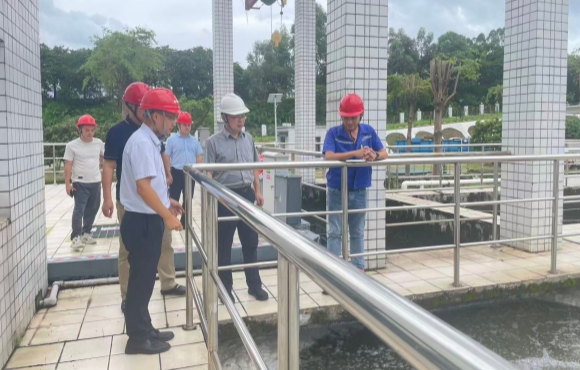 罗锦辉赴广东区域公司发展调研