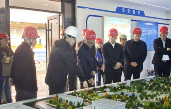 彭云清一行赴泗水县调研沉点项目